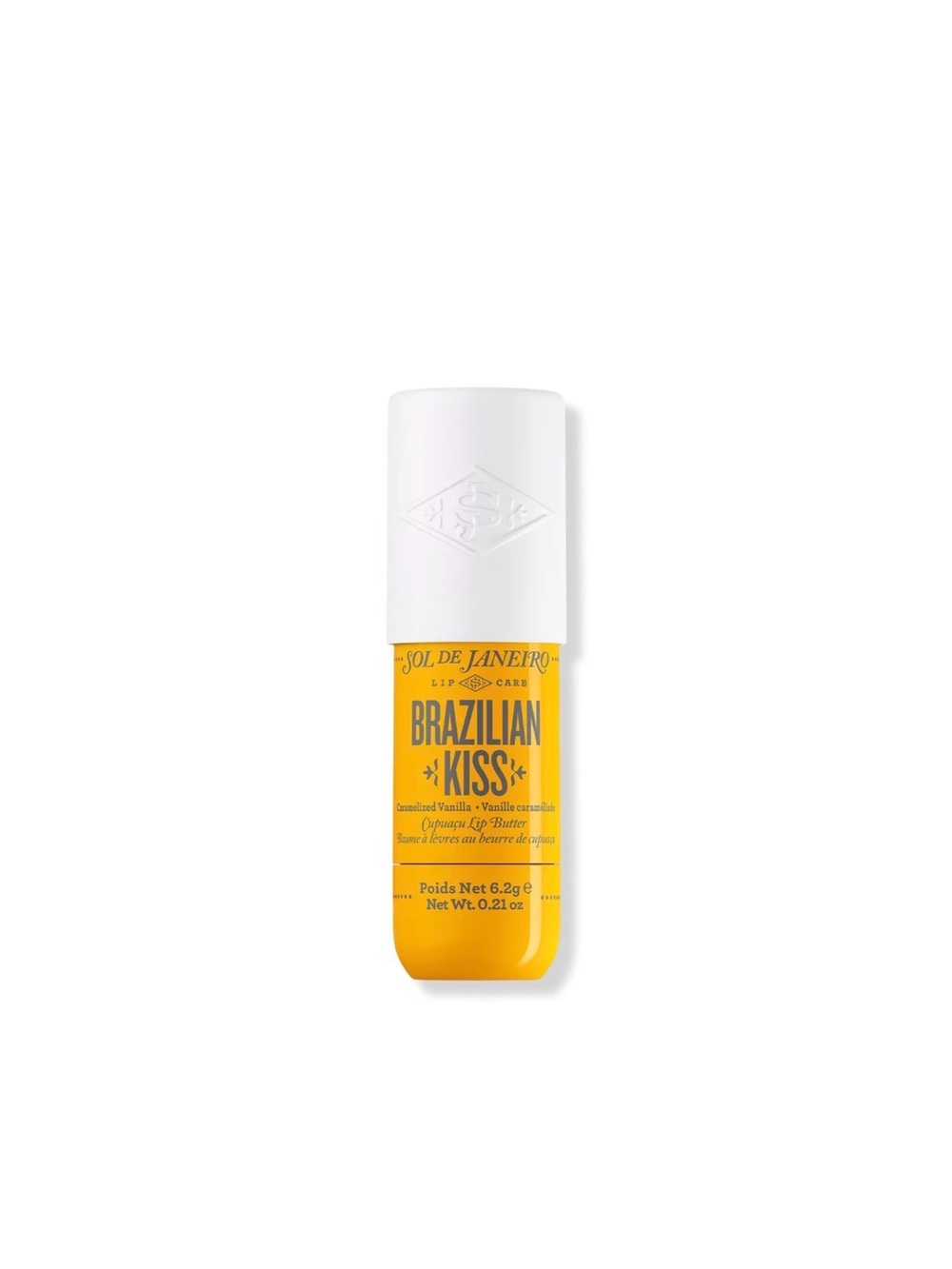 Sol de Janeiro Lip Butter — Yellow and White Tube